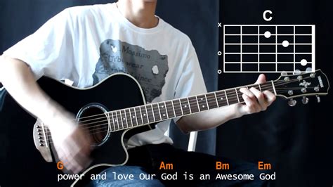 Michael W. Smith - Awesome God Cover With Guitar Chords Lesson - YouTube