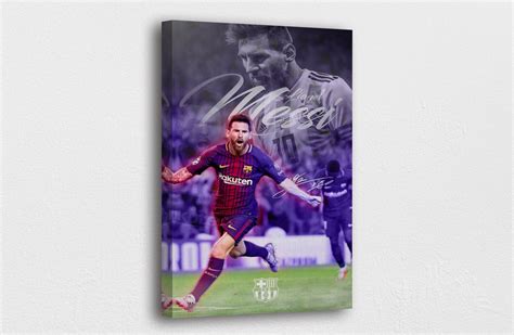 Lionel Messi Art Canvas-messi Best Sportsman Art Poster/printed Picture ...