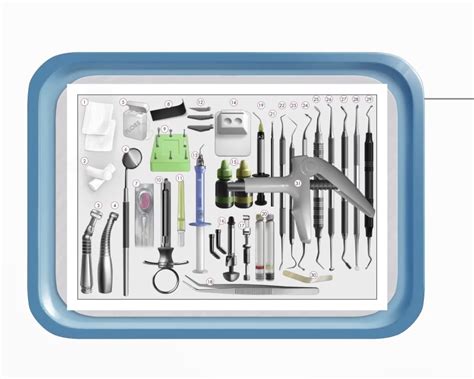 Composite Tray Setup Diagram | Quizlet