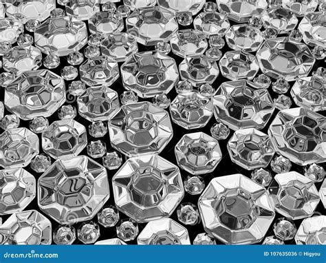 Glass Diamonds stock illustration. Illustration of transparent - 107635036