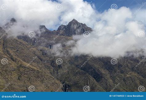 Views of the Andes Mountains Near Machu Picchu Stock Image - Image of machu, bound: 147744923