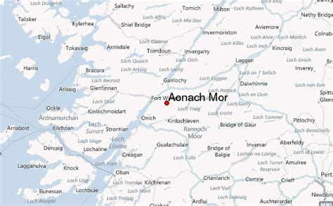 Aonach Mòr Mountain Information