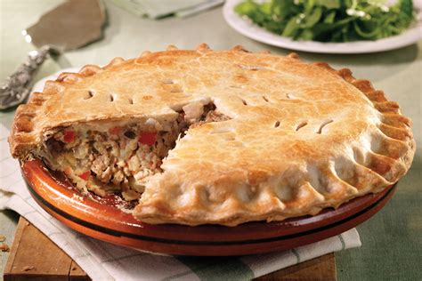 Savory Winter Meat Pie - Spice it up!