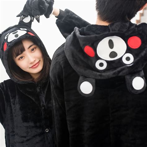 Kumamon Costume Onesie Pajama for Adults & Kids Outfit - Favounicorn.com