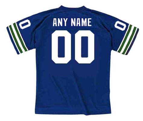 SEATTLE SEAHAWKS 1970's Throwback NFL Jersey Customized "Any Name ...