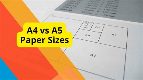 Difference between A4 and A5 Paper Size (A4 vs A5) (2024)