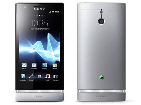 Sony Xperia P Android Phones Announced | Gadgetsin