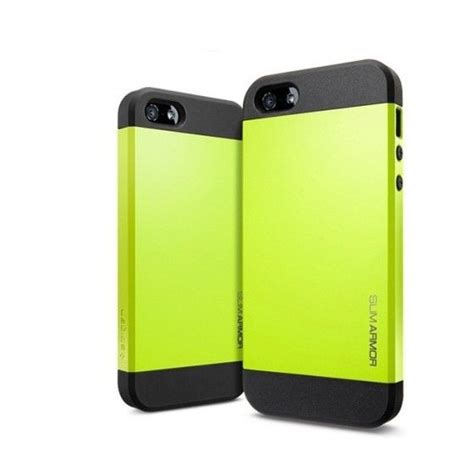 $10 New Slim Armor S SPIGEN Case for iPhone 5/5s - Green | Iphone cases ...