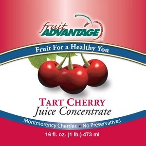 Tart Cherry Juice Concentrate, 6 Bottles Made With Michigan, Montmorency Tart Cherries - Etsy