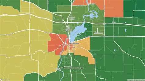 Menomonie, WI Violent Crime Rates and Maps | CrimeGrade.org