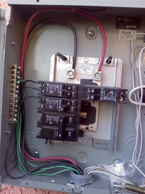 Wiring For A 60 Amp Panel