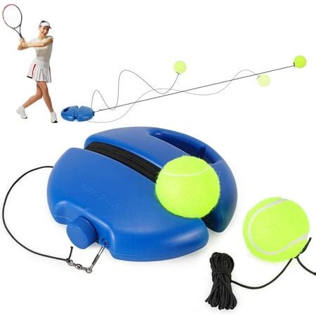 Tennis Trainer, Tennis Trainer Set Trainer Baseboard with 3 Rebound ...