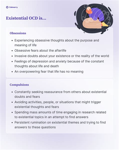 Existential OCD: Symptoms, Examples, Coping - Calmerry