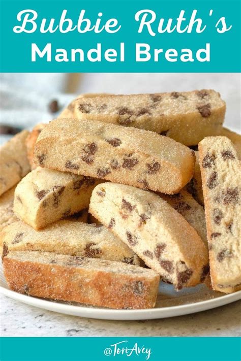 Bubbie Ruth's Mandel Bread - A traditional Jewish family recipe for chocolate chip mandel bread ...