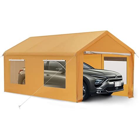 Buy Carport Canopy 10x20 Heavy Duty Car Canopy with Removable Sidewalls ...