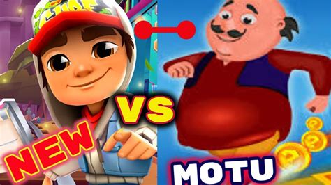 motu patlu subway surfers games motu patlu cartoon gameplay full HD - YouTube