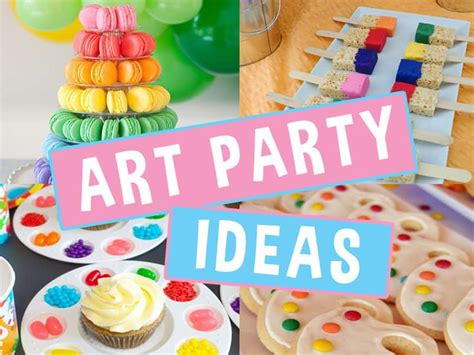 Free Art Party Printables - Party with Unicorns