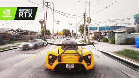 GTA 5 - Ray Tracing Global Illumination Next-Gen Graphics Mod! RTX 3090 ...