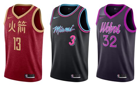 A look at every team's NBA 'City' uniforms this season