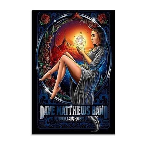 Dave Matthews Band Fall Tour Poster 2024