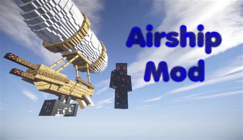 Airship Mod (vanilla mod) Minecraft Map