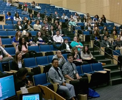 Early bird attendees in Cole Hall for #InsideUCSF2017. Photo courtesy ...