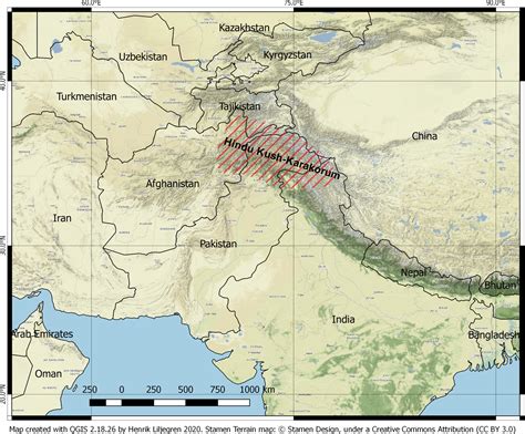 The Hindu Kush–Karakorum and linguistic areality