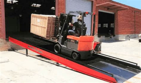 Dock to Ground Ramps | Loading Dock Ramps - McKinley Equipment