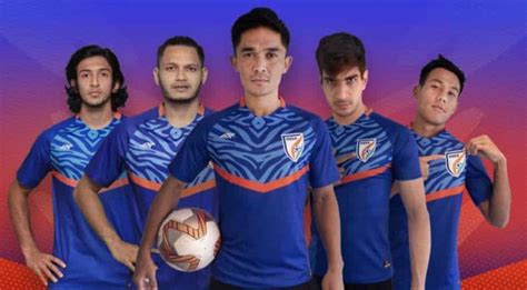 AIFF unveils new Indian football team kit - Sports News