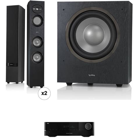 Infinity Reference R253 3-Way Floor-Standing Speakers and R10