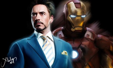 Tony Stark As Iron Man Portrait Artwork 5k, HD Superheroes, 4k Wallpapers, Images, Backgrounds ...