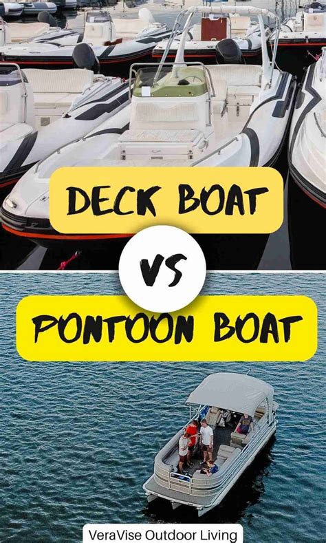 Deck Boat vs. Pontoon Boat | Deck boat, Pontoon boat, Pontoon