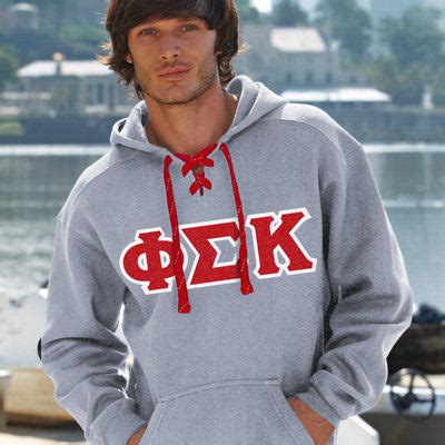 Phi Sigma Kappa Fraternity Hockey Hoody Greek Clothing and Apparel