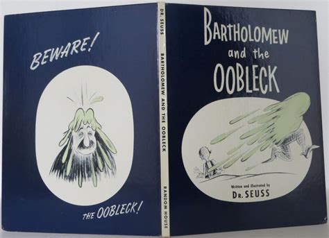 Bartholomew and the Oobleck | Seuss Dr | 1st Edition