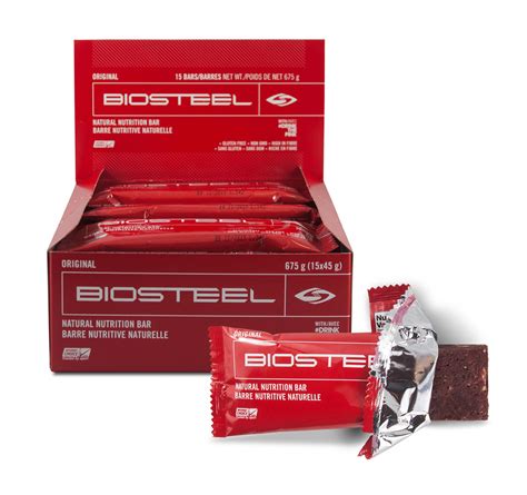 BioSteel Nutrition Bars - 3 x 45g Bars | eBay