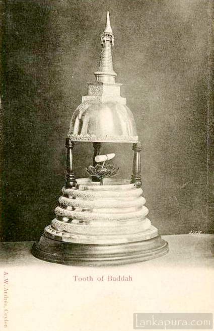 Relic of the tooth of the Buddha, Sri Lanka