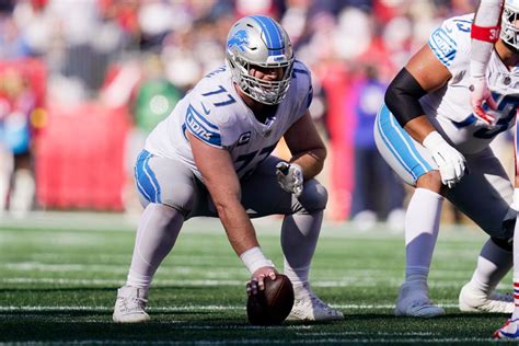 Detroit Lions' Frank Ragnow on toe injury: 'I'd rather do what I'm ...