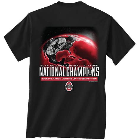 Ohio State Buckeyes Night Light CFP 2014 National Champions Black T-shirt – CLICK ON IMAGE ...