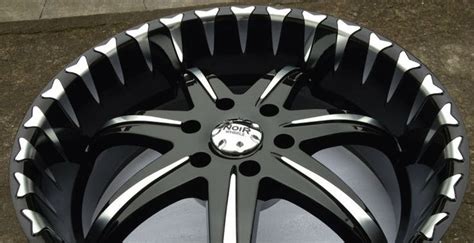 BLACK STAR BY NOIR WHEELS | Wheel, Car wheel, Noir