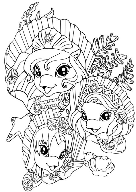 Filly Funtasia Characters Coloring Pages - Coloring Cool