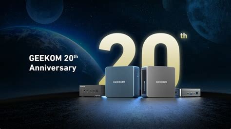 GEEKOM Celebrates Its 20th Anniversary - TechappleGlobal