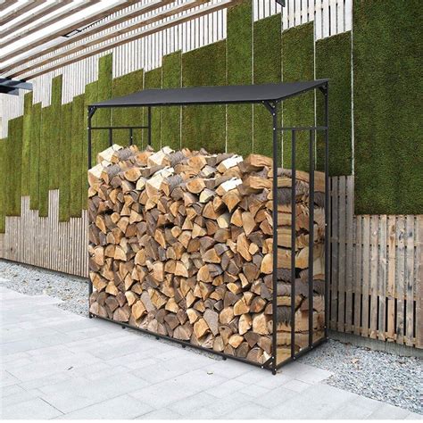 WFX Utility 182.5Cm W x 70Cm D Metal Log Rack | Wayfair.co.uk ...