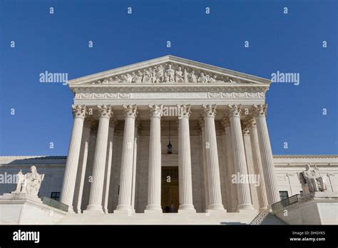 US Supreme Court building - Washington, DC USA Stock Photo - Alamy