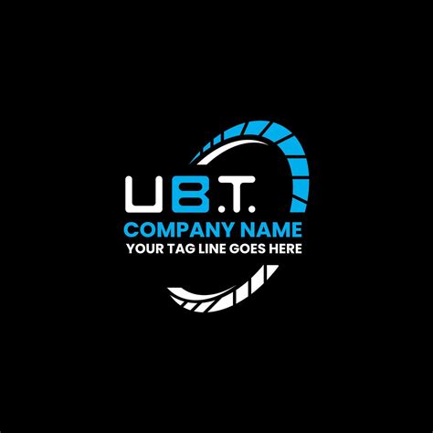 UBT letter logo vector design, UBT simple and modern logo. UBT ...