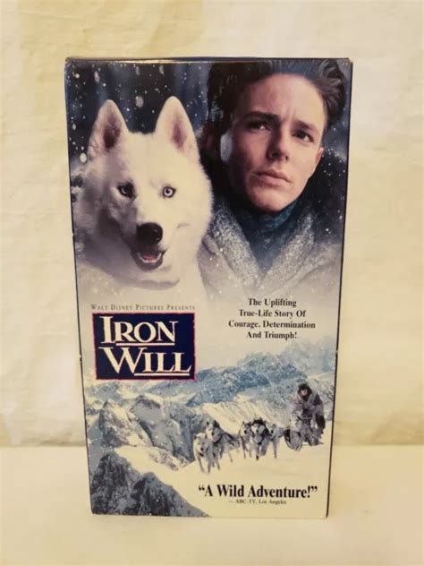 VHS IRON WILL Walt Disney Studio Mackenzie Astin Kevin Spacey David Ogden Stiers £2.80 - PicClick UK