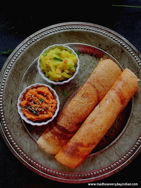 How to make Crispy Dosa - Madhu's Everyday Indian