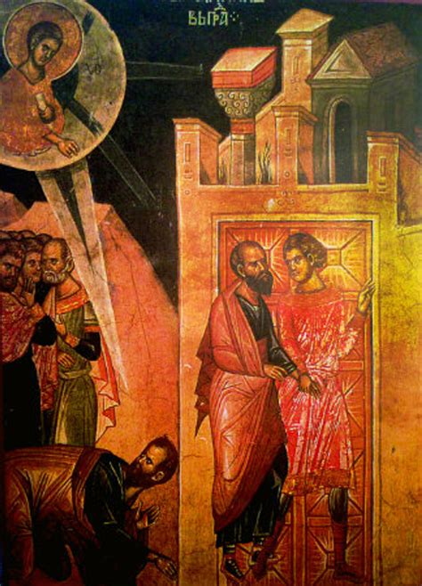 The Conversion of St. Paul Icon - OrthodoxGifts.com