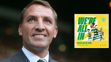 Celtic fans convinced club sent Brendan Rodgers appointment clue A ...