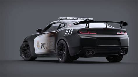 Camaro Zl1 Police Car