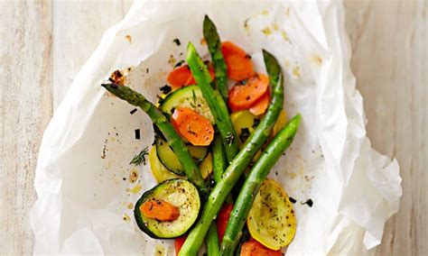 Herbed Vegetables en Papillote